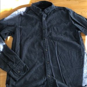Heather black JCrew Oxford shirt